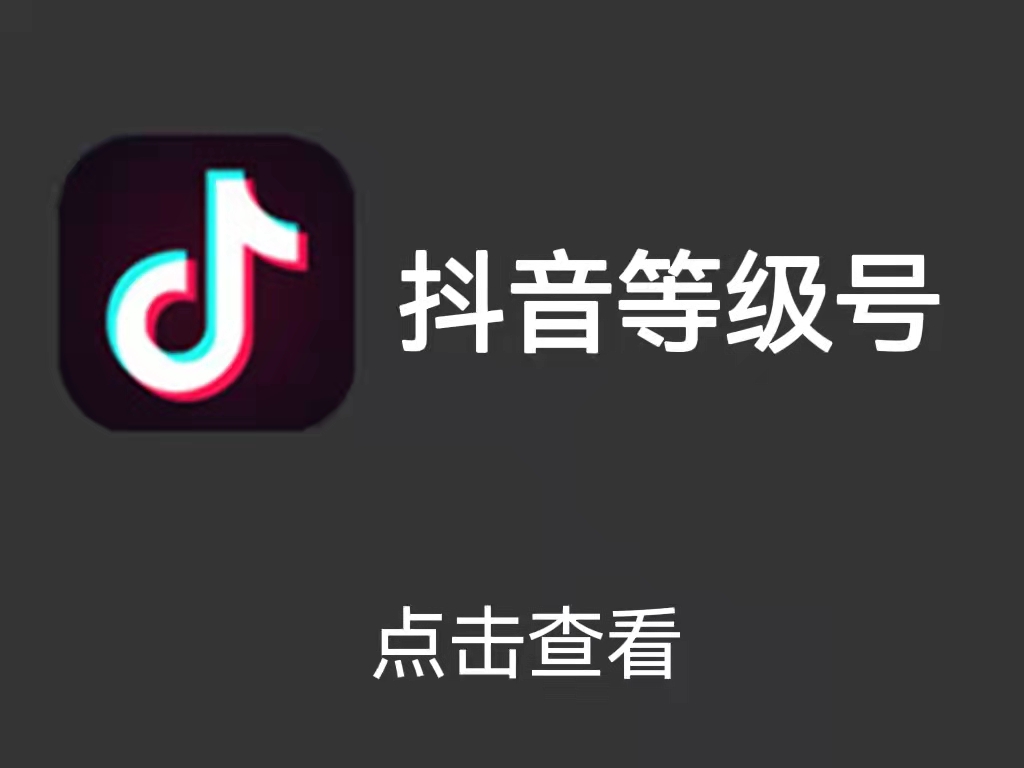抖音、快手等级号